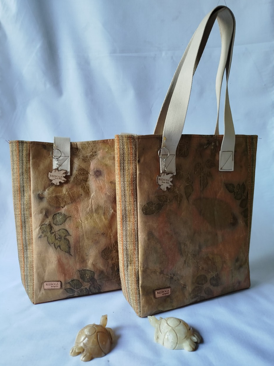 Totebag Daur Ulang Ecoprint